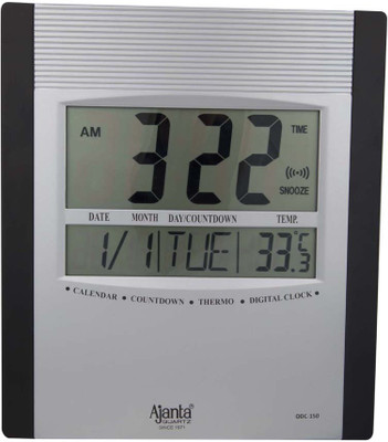 Ajanta digital wall watch price sale