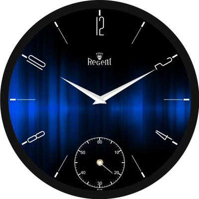 45% OFF on Regent Analog 28 cm X 28 cm Wall Clock(Black, With Glass) 45% OFF on Regent Analog 28 cm X 28 cm Wall Clock(Black, With Glass)