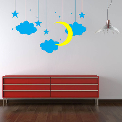 19% OFF on Highbeam Studio Starry Crescent - Small(Blue)