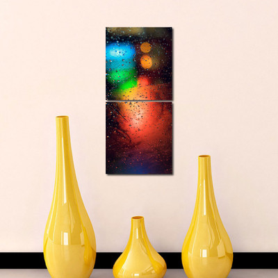 55% OFF on 999 Store Multiple Frames Printed Water drops like Modern Wall Art Painting-2 Frames (76x25 cm)(Multicolor) 55% OFF on 999 Store Multiple Frames Printed Water drops like Modern Wall Art Painting-2 Frames (76x25 cm)(Multicolor)