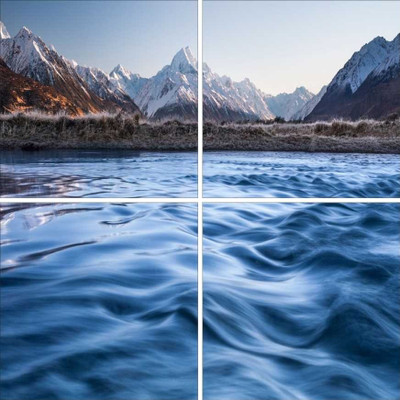 33% OFF on Go Hooked Blue And White Mdf 4 Panel Wallpaper(Multicolor) 33% OFF on Go Hooked Blue And White Mdf 4 Panel Wallpaper(Multicolor)