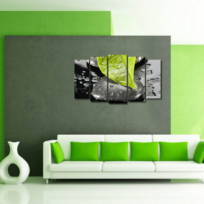 999 Store Multiple Frames Printed Water drops like Modern Wall Art Painting(Multicolor) 999 Store Multiple Frames Printed Water drops like Modern Wall Art Painting(Multicolor)