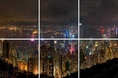 51% OFF on Go Hooked Gray And Yellow Mdf 6 Panel Wallpaper(Multicolor)