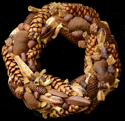 

Exotic Creations Natural Contents - Dried flower wreath(cm 40, Multicolor)