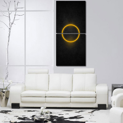 999 Multiple Frames Handmade Large Golden Tree Oil Painting 55 Off On 999 Multiple Frames Printed Circle Wall Art Painting 2