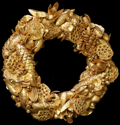 

Exotic Creations Jewel Dazzle - Dried flower wreath(cm 40, Gold)