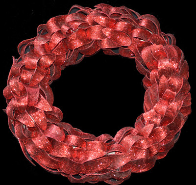 

Exotic Creations Vibrant Circle - Dried flower wreath(cm 40, Red)