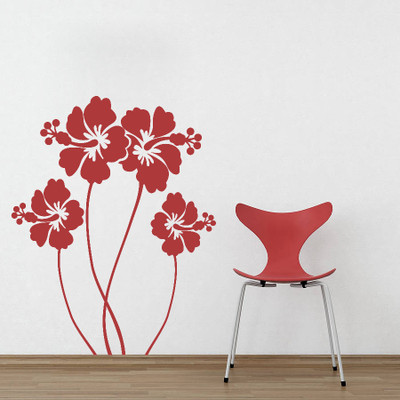 47% OFF on Highbeam Studio Mesmerizing Hibiscus - Small(Red)