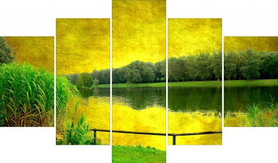 55% OFF on Go Hooked Scenery Wall Art(Multicolor) 55% OFF on Go Hooked Scenery Wall Art(Multicolor)