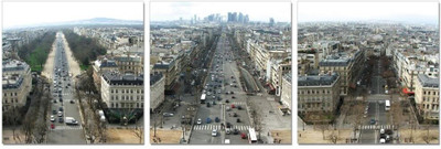 50% OFF on Go Hooked Orange And Yellow Mdf 3 Panel Wallpaper(Multicolor)