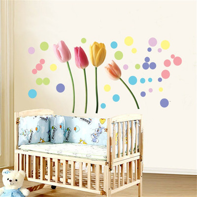 

Oren Empower Lovely Roses Wall Decals(Multicolor)