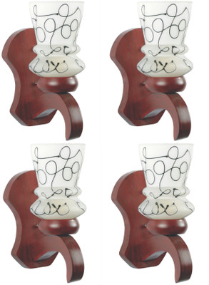 AFAST Wallchiere Wall Lamp Without Bulb(Pack of 4)