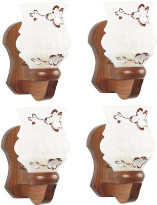 AGRIM Uplight Wall Lamp(Pack of 4)