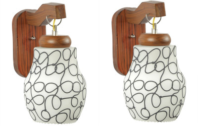 AFAST Pendant Wall Lamp Without Bulb(Pack of 2)