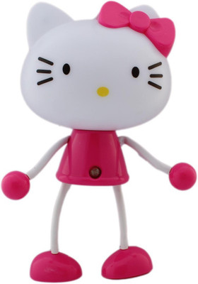 

PeepalComm Automatic On/Off LED Sensor Kitty Cartoon Night Lights Night Lamp(9 cm, Multicolor)