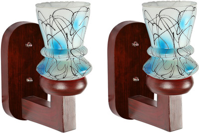 AGRIM Uplight Wall Lamp(Pack of 2)