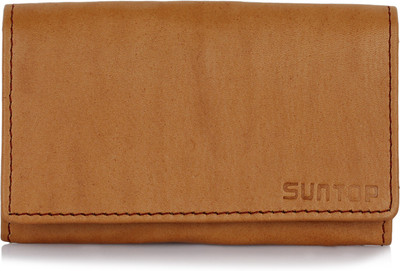 

Suntop Men Multicolor Genuine Leather Card Holder(3 Card Slots)