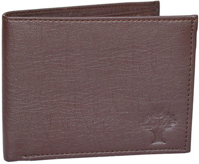 

Mapletree Men Brown Genuine Leather Wallet(5 Card Slots)