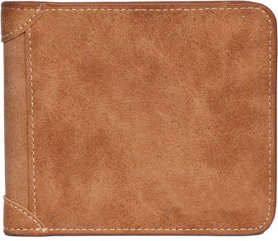 

Shockyfi Men Brown Artificial Leather Wallet(8 Card Slots)