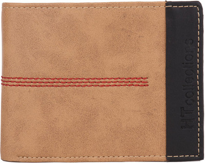 

HT Collections Men Tan Artificial Leather Wallet(6 Card Slots)