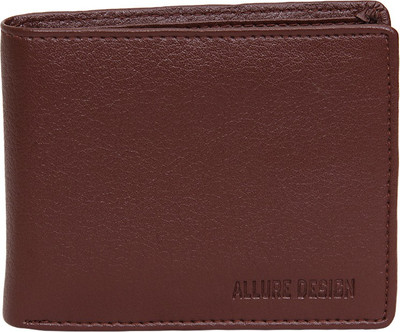 

Allure Design Men Brown Artificial Leather Wallet(6 Card Slots)