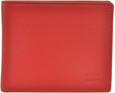 

Indostyle Men Casual Red Genuine Leather Wallet(4 Card Slots)