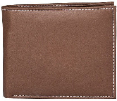 

UROOJ Men Grey, Brown Canvas, Fabric Wallet(4 Card Slots), Coffee