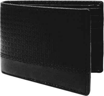 

Hi Look Men Casual Black Genuine Leather Wallet(10 Card Slots)