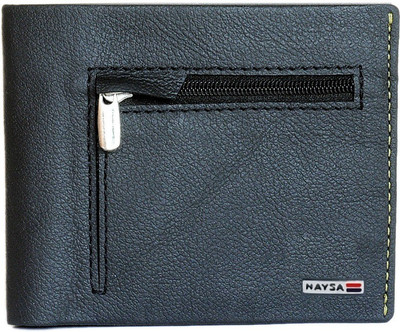 

Naysa Men Formal, Casual Black Genuine Leather Wallet(6 Card Slots)