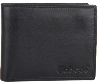

Abcos Men Black Genuine Leather Wallet(5 Card Slots), Mgw00103-black