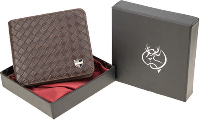 

Zeva Men Brown Artificial Leather Wallet(2 Card Slots)
