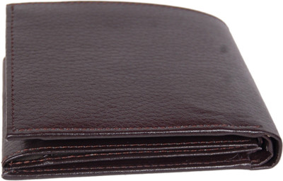 

PE Men Casual, Formal Brown Artificial Leather Wallet(4 Card Slots), Brown-01