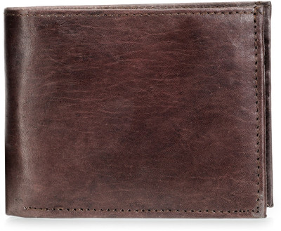 

Teakwood Men Brown Genuine Leather Wallet(2 Card Slots)