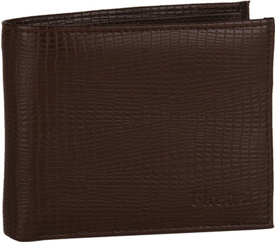

Firenzi Men Formal Brown Artificial Leather Wallet(6 Card Slots)