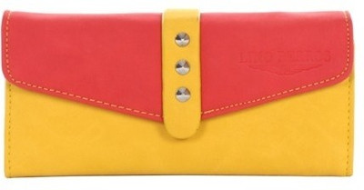 

Lino Perros Casual Red, Yellow Clutch