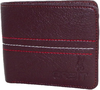 

Orbit Men Formal Brown Genuine Leather Wallet(5 Card Slots)