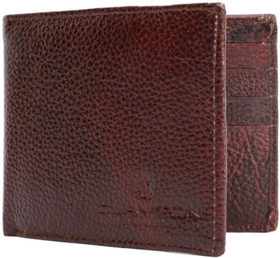 

Clayton Men Brown Genuine Leather Wallet(6 Card Slots), Dark brown-08