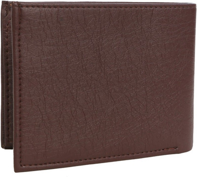 

FINDSTUFF Boys Brown Genuine Leather Wallet(3 Card Slots)