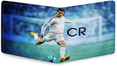 

Shopmania Men Multicolor Genuine Leather, Canvas Wallet(5 Card Slots), Brown