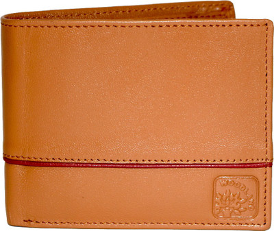 

Woodland Men Tan Genuine Leather Wallet(3 Card Slots)
