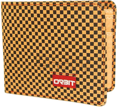 

Orbit Men Brown Genuine Leather Wallet(6 Card Slots)