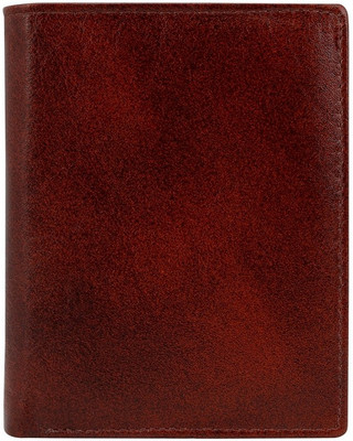 

Frozaz Men Brown Genuine Leather Wallet(7 Card Slots), Brown-c