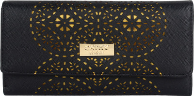 

Cathy London Girls Black Artificial Leather Wallet(5 Card Slots)