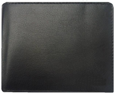 

R-one Men Black Genuine Leather Wallet(6 Card Slots)