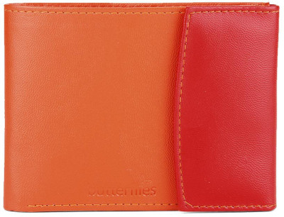 

Butterflies Casual Orange, Red Clutch
