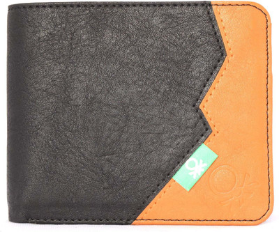 

D'zigners Men Black Genuine Leather Wallet(6 Card Slots)