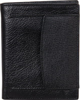 

Vermello Men Black Artificial Leather Wallet(9 Card Slots)