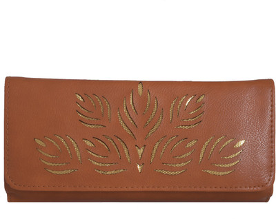 

Fantosy Women Tan Artificial Leather Card Holder(8 Card Slots)