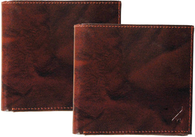 

Yours Luggage Men Brown Genuine Leather Wallet(6 Card Slots), Brown 06