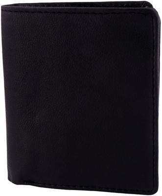 

ZINT Men Black Genuine Leather Wallet(7 Card Slots)